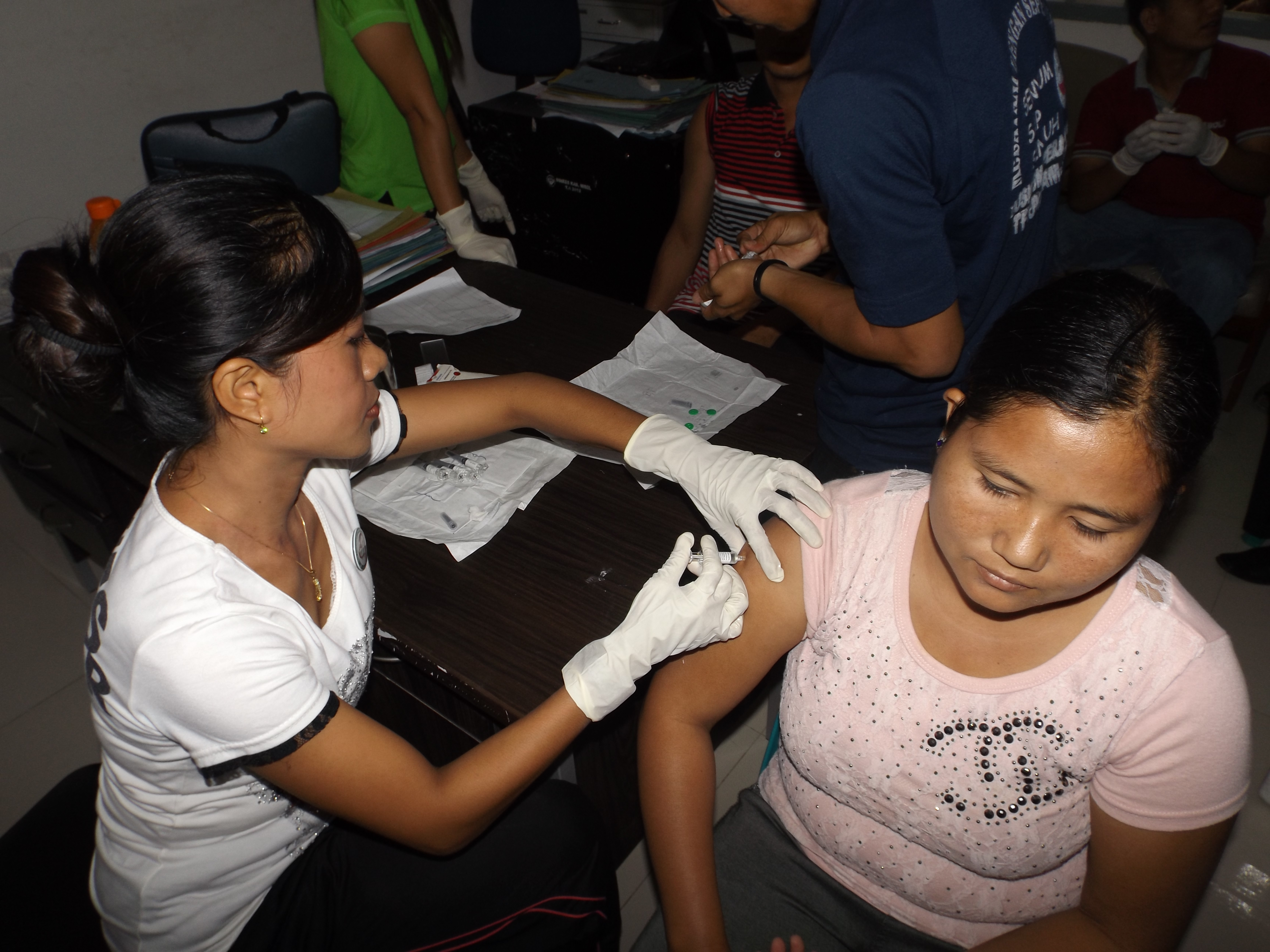 Post-exposure vaccination to bite victim in Nias Island 