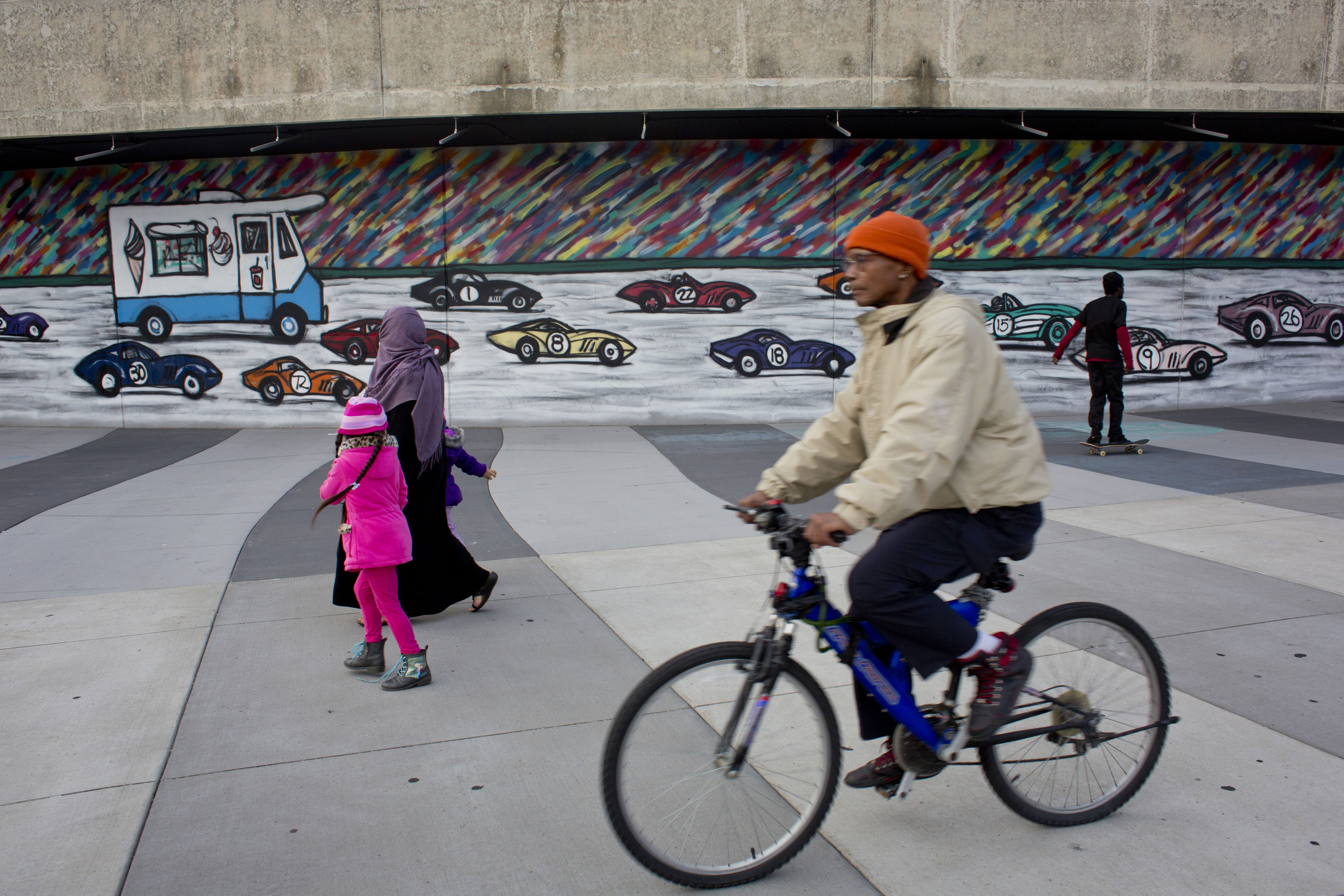 bicyclist physical activity urban health