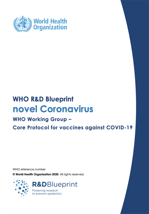 WHO Working Group – Core Protocol for vaccines against COVID-19