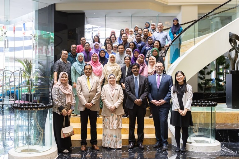 Group photo at the Behavioural Insights workshop in Kuala Lumpur, Malaysia