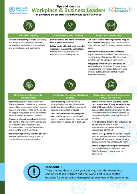 Workplace and business leaders